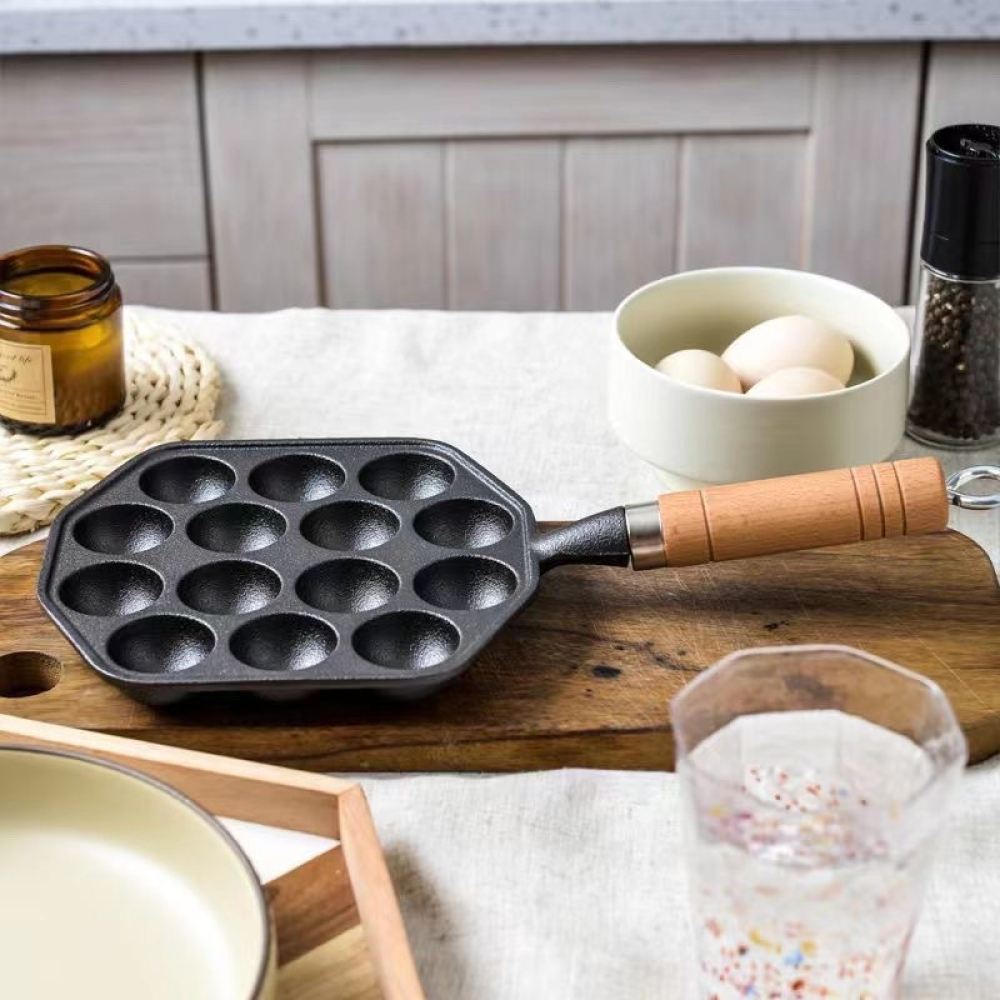 Cast Iron Takoyaki Pan Nonstic - Takoyaki Grill Plate recension och pris