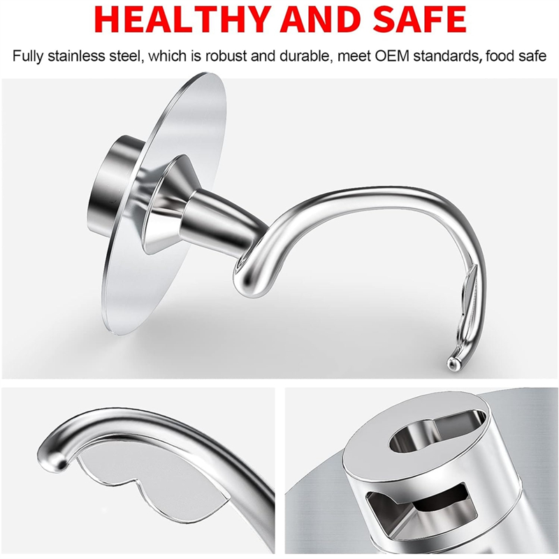 Stainless Steel Spiral Dough H - Kitchenaid Mixer Hand Mixer recension och pris