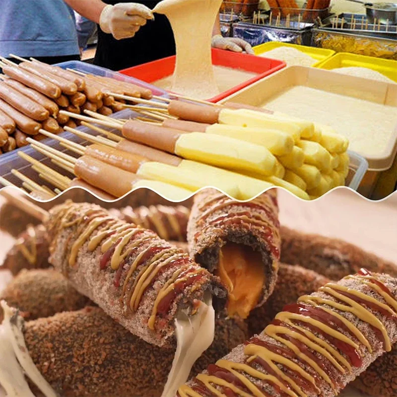 &12L Large Capacity Commercial - Corn Dog Stick recension och pris