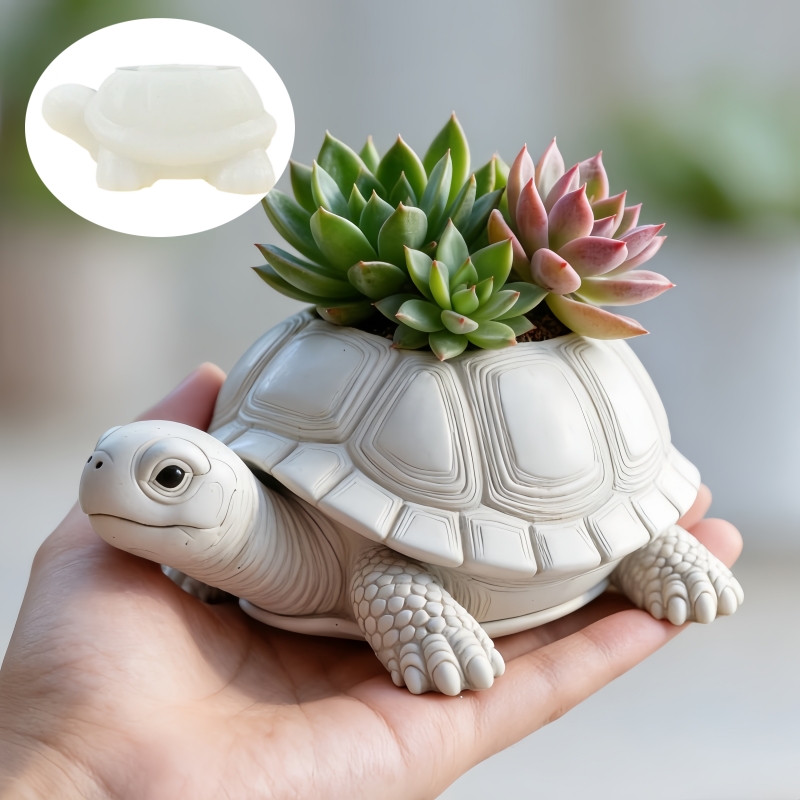 Wolf Head Shaped Flower Pot Pe - Potsticker Mold recension och pris