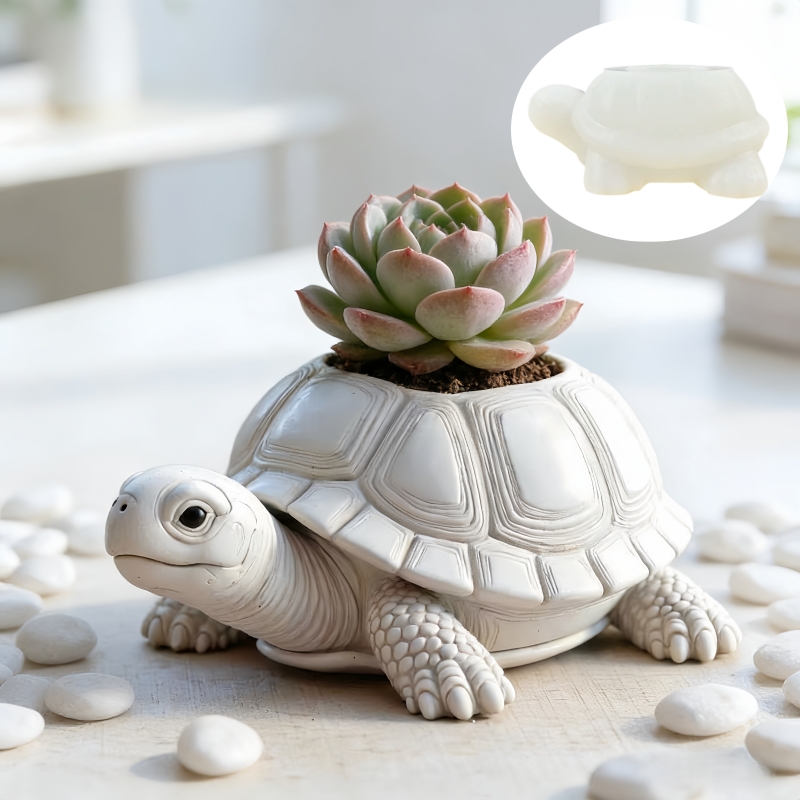 Wolf Head Shaped Flower Pot Pe - Potsticker Mold recension och pris