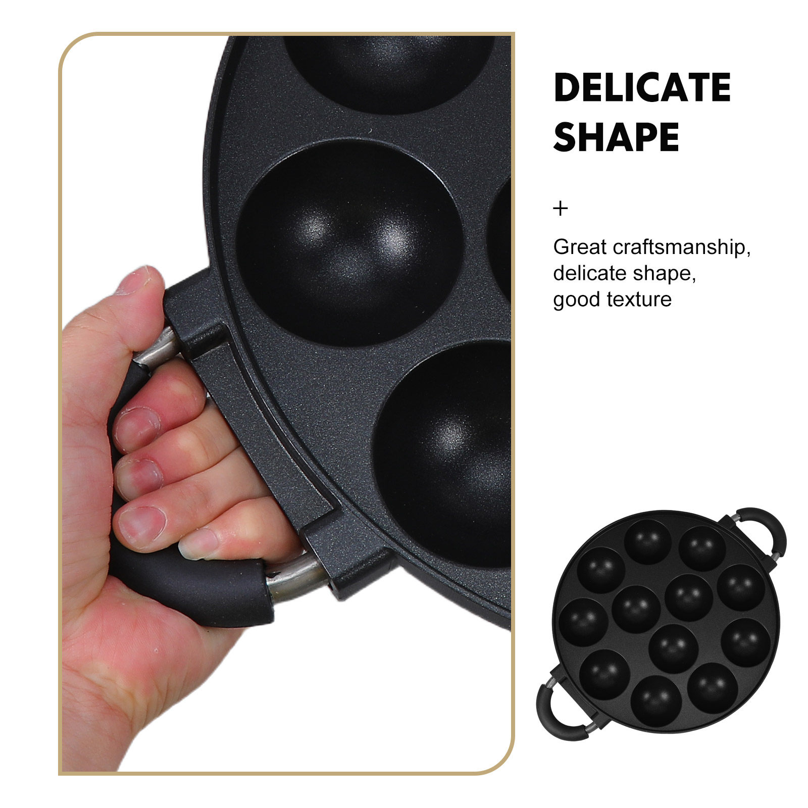 12 Hole Takoyaki Maker Nonstic - Takoyaki Grill Plate recension och pris