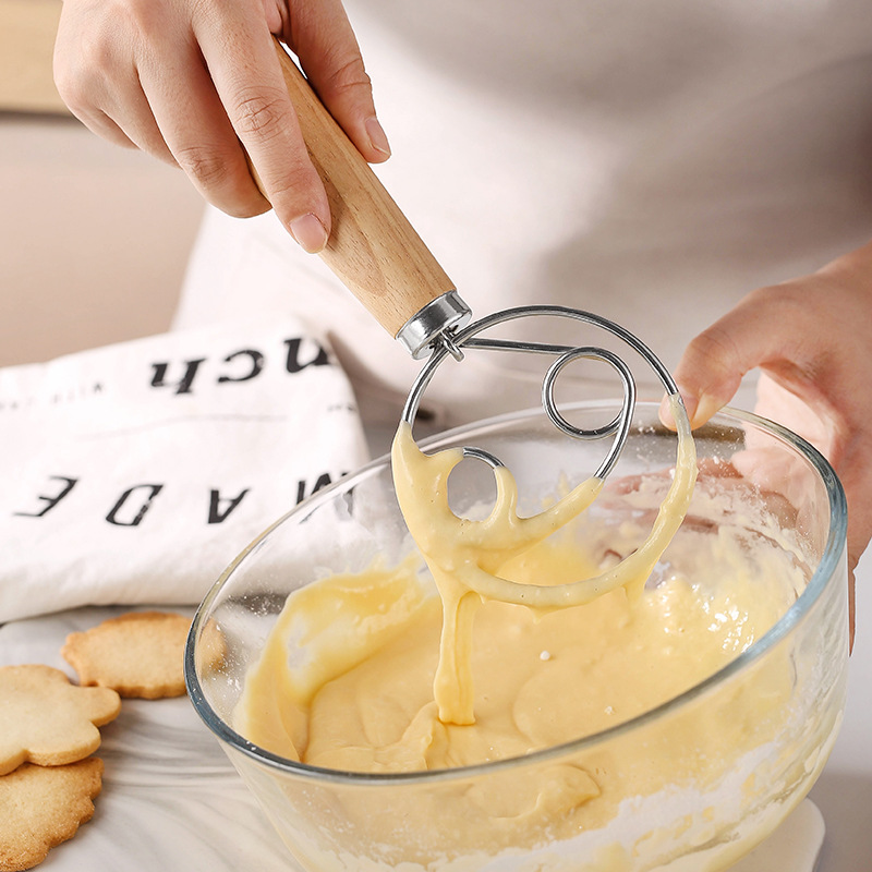 Danish Dough Whisk Stainless S - Danish Pancake Pan recension och pris