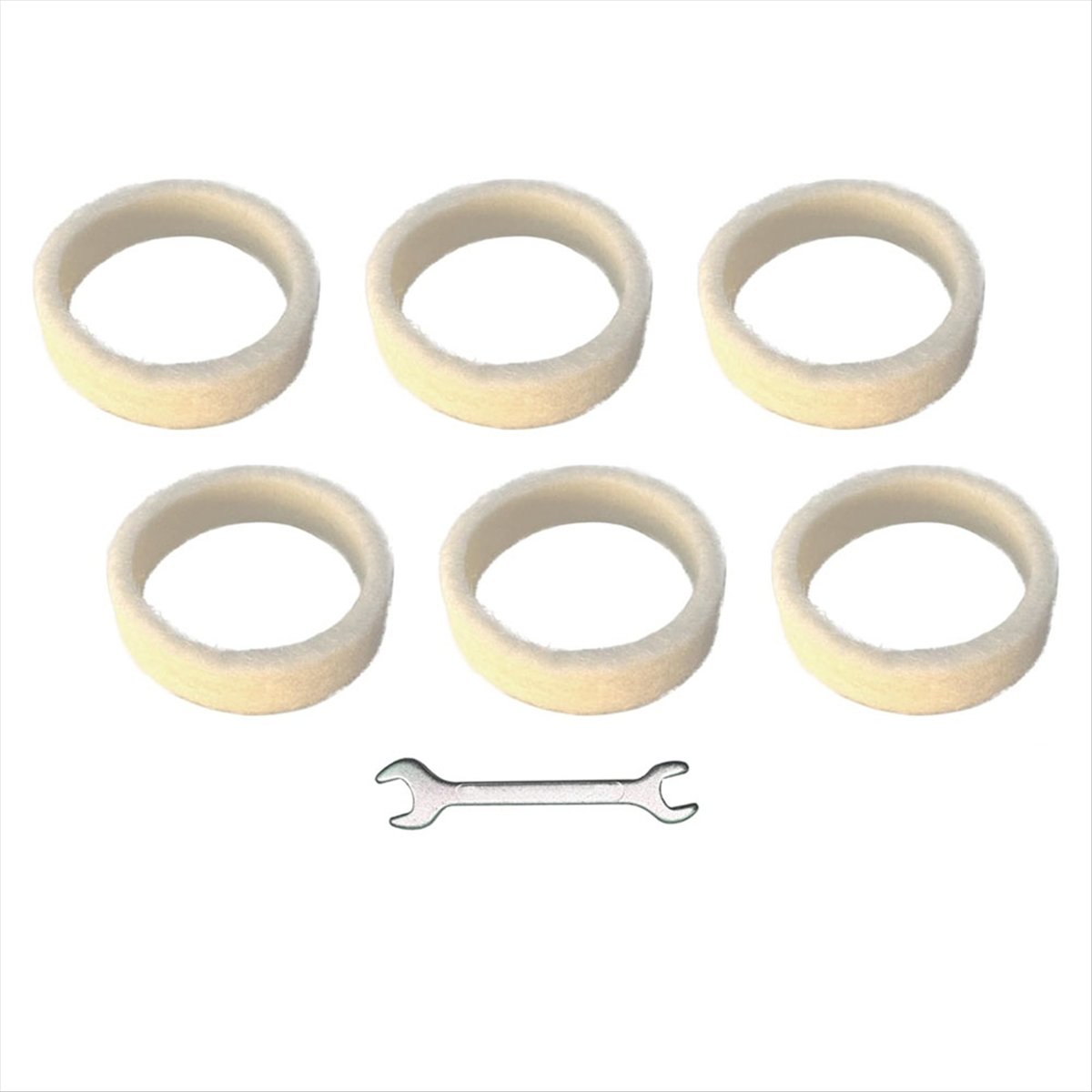 (A64E) 6Piece Felt Washer Repl - Breville Espresso Bes870 recension och pris