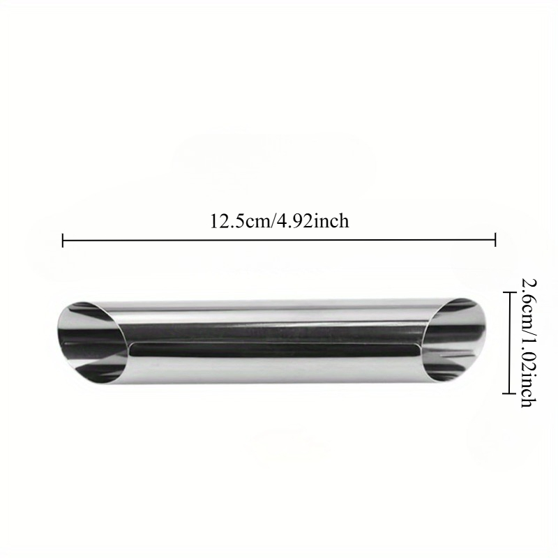 Cannoli Tubes Stainless Steel  - Danish Pancake Pan recension och pris
