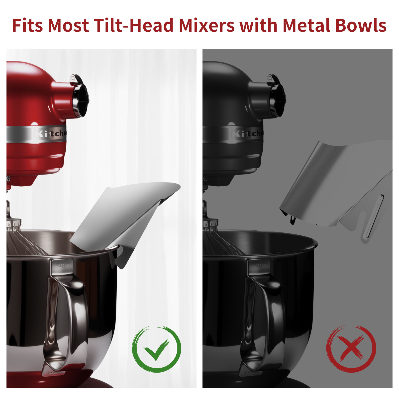 1pc Stainless Steel Tipping Gu - Kitchenaid Mixer Hand Mixer recension och pris