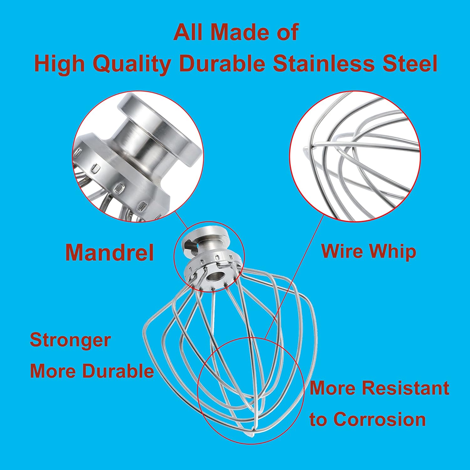 Replacement part K45WW Stainle - Kitchenaid Mixer Hand Mixer recension och pris