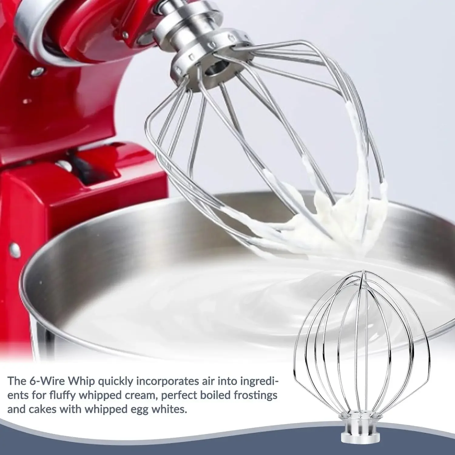 K45WW Stainless Steel 6-Wire W - Kitchenaid Mixer Hand Mixer recension och pris